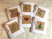 Luxury Handcrafted Christmas Holiday Cards Single and Multipack Available, Elegant Fancies - Etsy UK