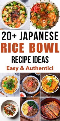 Ready for something new in the dinner department? These 20+ Japanese donburi rice bowl recipes are a great way to add a little variety to your weeknight meals with minimal effort. From classic katsudon to trendy bowls, you'll find easy rice bowl ideas for every taste and dietary need. This collection is perfect for those nights when you need dinner inspiration fast!