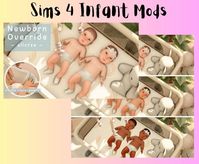 These are beyond amazing Sims 4 infant mods that I never knew I needed! I was sooo bored with the regular vanilla basic sims 4 gameplay, but so glad I found all these fun sims 4 mods for my infants! Now It will make it more fun to have them!