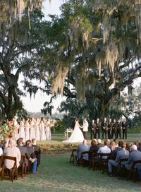 A Traditional Southern Wedding in Savannah With Subtle Boho Flair – Style Me Pretty