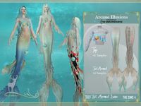 The Sims Resource - Arcane illusions / Mermaid Tail Lunae