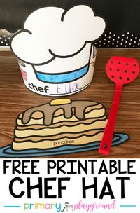 Free Printable Chef Hat - Primary Playground