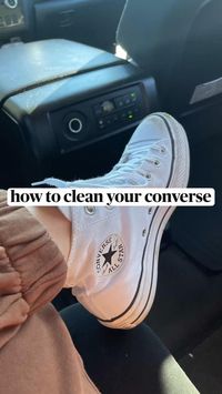 how to clean converse - help me reach 300 followers!   how to clean your converse, cleaning converse, clean converse, how to clean white converse, cleaning shoes, cleaning converse tutorial, clean shoe tutorial, converse aesthetic, white converse, clean shoes, shoe cleaning, shoe cleanings, how to clean shoes, how to clean white shoes  #converse #whiteconverse #howtocleansconverse