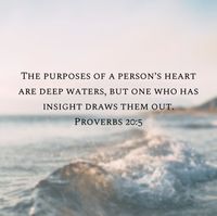 Proverbs 20:5