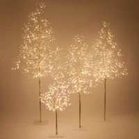 3' Gold Fairy Light LED Tree