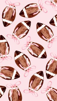 Football now iPhone background! The cutest girly football season iPhone wallpaper! Fall phone inspo