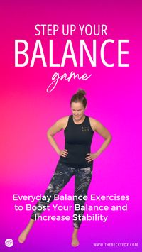 Balance isn't just about the physical! These exercises can also help you de-stress and find your inner calm.  They combine gentle movements with mindfulness, allowing you to focus on your body and breath while improving your balance.  By incorporating these moves into your daily routine, you'll not only feel more stable on your feet, but also more centered and grounded in your mind.