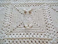 It's a Hoot Owl Afghan Square