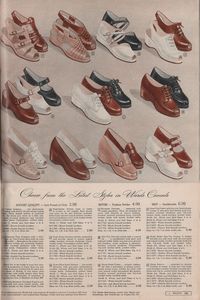 The Closet Historian: Scarves & Beautiful Shoes : Cataloging Catalogs MW S/S 1950