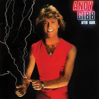 Cover artwork for pop singer Andy Gibb's third studio album After Dark, released by RSO Records, United States, 1980, photograph by Ed Caraeff.