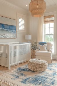 Create a serene coastal nursery with these delightful nursery decor tips! Discover nursery ideas and design inspiration to transform your baby's room into a beach-themed nursery paradise. From soft ocean hues to charming nautical accents, explore how to craft the perfect ocean-themed nursery. Embrace the tranquility of a coastal nursery for a peaceful and stylish baby retreat.