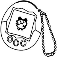 Tamagotchi| #minimalisttattoodesign,#minimalisttattoodesigns, #tattoo