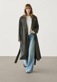 Massimo Dutti Trenchcoat - dark grey