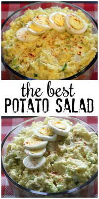 Classic american potato salad this is the best recipe for bbqs!! Cold potato salad side dish