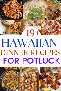 Discover the true taste of Hawaii with these authentic #HawaiianRecipes that are sure to impress #potluck #potluckfood #potluckHawaiian #recipes