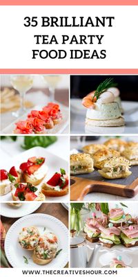 35 Tea Party Food Ideas & Recipes - Scones To Sandwiches