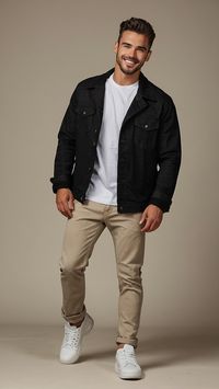 Discover stylish and casual men's jeans outfit ideas blending casual fashion with classy and street style Elevate your summer wardrobe with casual street style looks for men - simple classy and black Ideal for showcasing casual simplicity and classy men's fashion