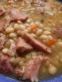 Navy Bean And Ham Soup - Easy DIY Recipes