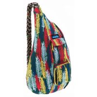 KAVU Rope Bag I'm gonna die I love feathers!