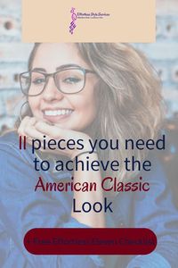 11 pieces you need to achieve the American Classic Look | Do you dream of being a classy fashion icon like Jackie Kennedy? Get started with these 11 American classic essentials. With just these 11 pieces you can create 72 different outfits. #americanclassic #iconicstyle