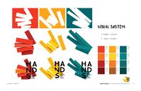 HANDS: Visual System Logo + Collateral Design on Behance