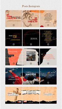 Mídias sociais - Igreja on Behance