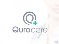 Qurocare Logo by visual curve clinical doctor healthcare lettering letter q logotype medical medical and pharmaceutical medical practice typography wellness