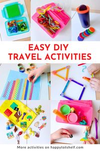 Travelling activities for kids to keep them occupied, excited, and happy during those long journeys.