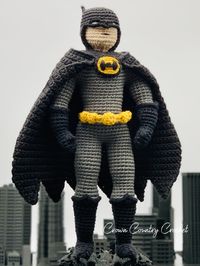 PDF CROCHET PATTERN Bat Hero // Amigurumi Crochet Pattern // - Etsy