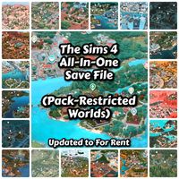 My Sims 4 All-In-One Save File Updated to For Rent | Patreon