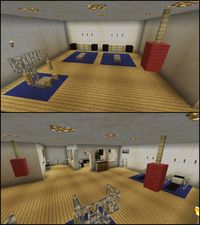 Minecraft Gym Workout Equipment Machine Center