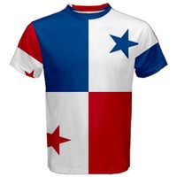 Panama Panamanian Flag Sublimated Sublimation Men's T-Shirt S,M,L,XL,2XL,3XL #Other #GraphicTee