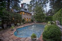 love the color of the stone and pool