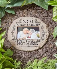 Memorial Garden Photo Stones - Not a Day Goes By | LTD Commodities