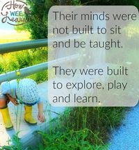 Beautiful printable quote art! Inspiring quotes on childhood, parenting, the importance of play, and letting kids be little.