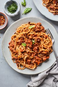 Vegetable Bolognese | Olive & Mango