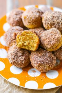 Mini Cinnamon Sugar Pumpkin Muffins - Sally's Baking Addiction