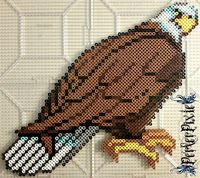 Eagle by PerlerPixie.deviantart.com on @DeviantArt