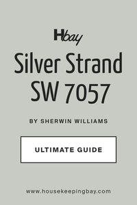 If you’re looking to create a calm and inviting atmosphere in your home, Silver Strand is a fantastic choice. Its unique mix of gray and slight green undertones give it the ability to adapt to various lighting conditions, making your room feel cozy and expansive at the same time. Whether you’re updating your living room, bedroom, or even your kitchen, this color quietly elevates the space without overpowering it.