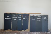 Hello Navy! Colors for a Moody Living Room - Hello Farmhouse