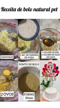 #bolo #receitas #dog #pets