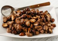 Buttered Steak Bites with Mushrooms | barefeetinthekitchen.com