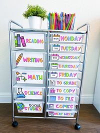 Classroom Organization Ideas - Teach Create Motivate