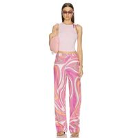 New ! Size M Self: 100% Cotton Trim: 100% Polyester Made In Italy Dry Clean Only Zip Fly With Button Closure Elastic Back Panel At Waist Side Slip Pockets Poplin Fabric Our Style No. Emif-Wp17 Manufacturer Style No. 3rrt52-3r768 1341 Emilio Pucci Pants Rosa Pink M Nwot $876