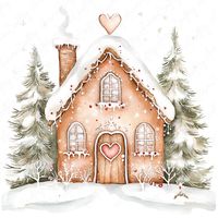 Explore the magic of winter with this whimsical set of 10 Watercolor Gingerbread Winter Houses. Featuring snow-dusted rooftops and cozy details, these illustrations are perfect for holiday cards, home decor, and DIY crafts. Add a warm and festive vibe to your seasonal projects! Our clipart collections are designed to give you exceptional value. Whether you're adding charm to social media posts, designing custom gifts, or creating unique products for your shop, our versatile clipart will elevate your creative work. Each design is carefully crafted to ensure your projects stand out with high-quality, unique illustrations. -- WHAT YOU'LL RECEIVE -- Each set includes high-quality images in JPG format with a resolution of at least 4096 x 4096 pixels. The files come with a white background, but