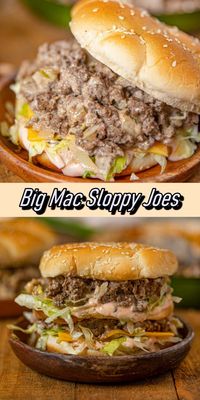 Big Mac Sloppy Joes - Recipe Notes