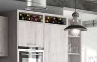 Open shelving wine storage