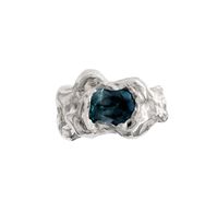 OLA BLUE - Handmade silver ring