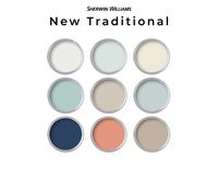 Sherwin Williams Traditional Paint Color Palette, Paint Scheme | Whole – LMDDesignShop