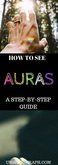 This step-by-step guide will walk you through the process of seeing auras. Unseen Seraph | Magick | Witchcraft | Block Removal | Transformation